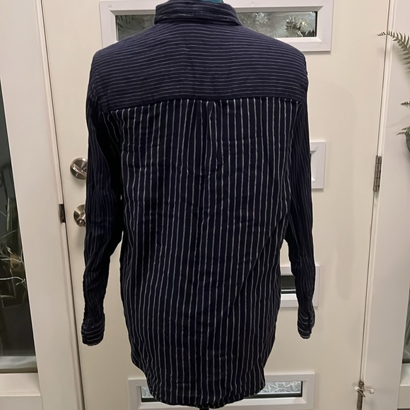 Madewell Pin Stripe Shirt - Picture 14 of 15